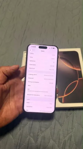 iPhone 16 pro max Desert 256G