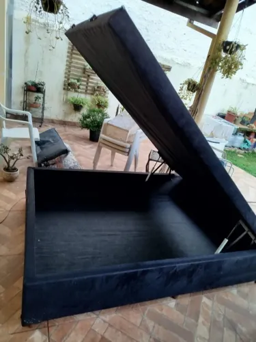 Cama baú, semi nova!