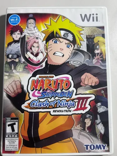 Naruto Shippuden: Clash of Ninja Revolution 3 (Nintendo Wii)