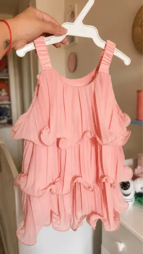 Vestidos de bebê 6 a 9 meses