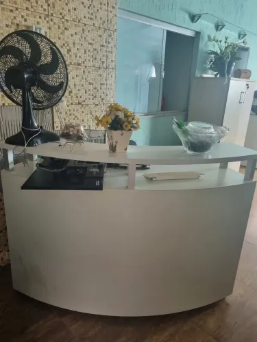 Balcão para recepção 