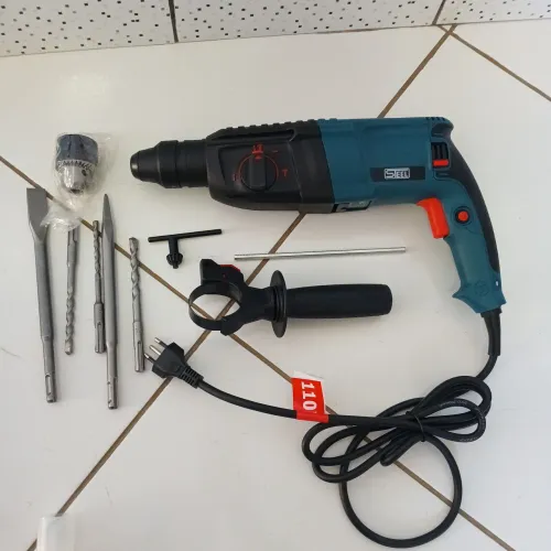 Martelete Perfurador Rompedor Steel 1000W 110V/ Nova na caixa