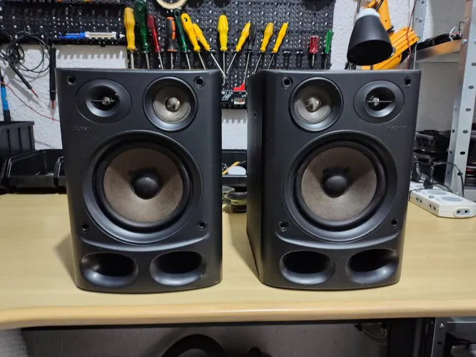 Caixas Sony 6 polegadas 3 viad 6 ohms.