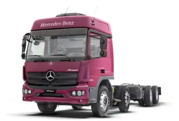 MB Atego 3033 BlueTec 6 8x2 Aut  Completo 321 CV 2026