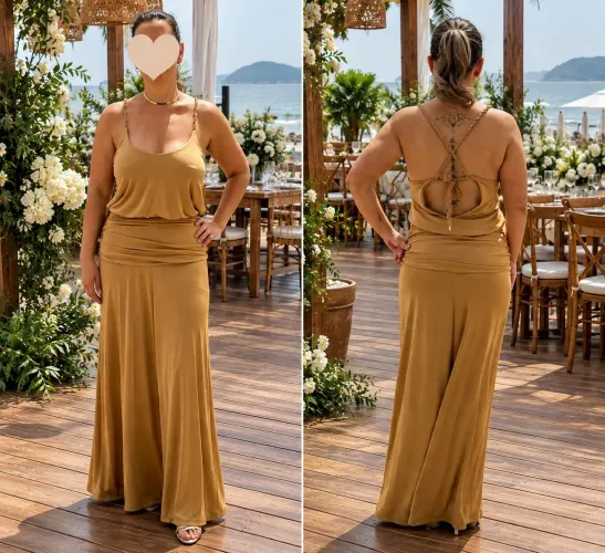 Vestido de festa 40 42 M G