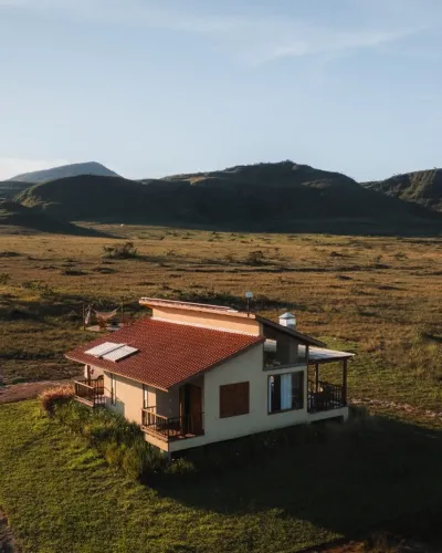 Chácara na chapada dos veadeiros com vista do morro da baleia 