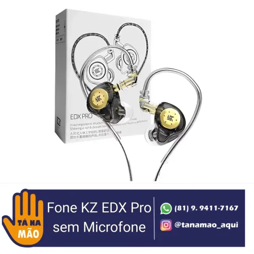 KZ EDX PRO - Sem microfone
