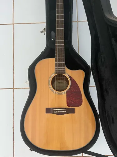 VENDO Violão Fender CD 140 SCE Dreadnought Walnut Fingerboard Natural