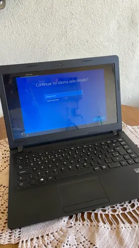 Notebook Lenovo seminovo acompanha cabo original