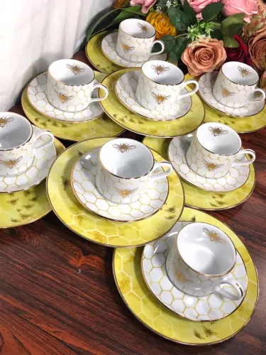 Conjunto Tânia Bulhões Favo de Mel