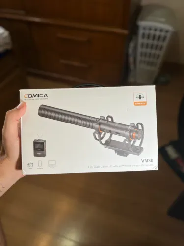 Comica CVM-VM30 Microfone Shotgun