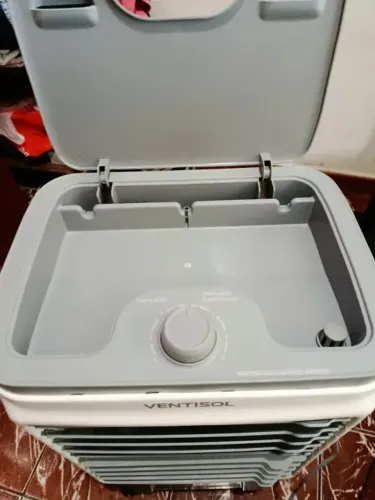 Climatizador Ar Ventisol Portátil Turbo Evaporativo 16 Litros 5 em 1 Umidificador CLIN16PR