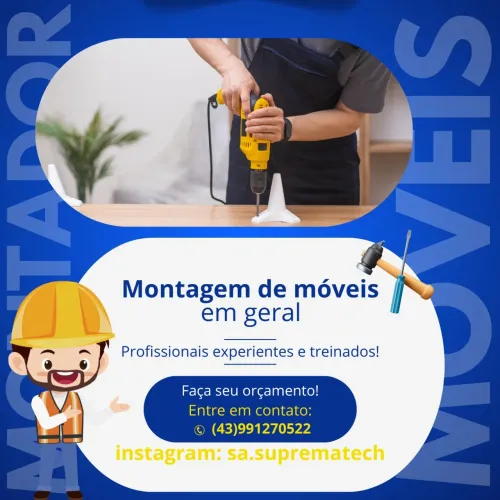 Montagem de móveis em geral