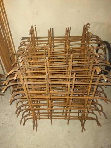 Sapatas de fundação 70x70 cm ferro 3/8 1/2