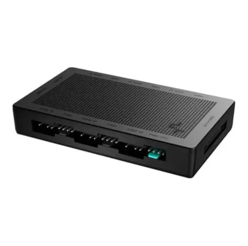 Hub De Fan E Controlador Argb Deepcool SC790 6 Portas Pwm E 6 Portas Argb