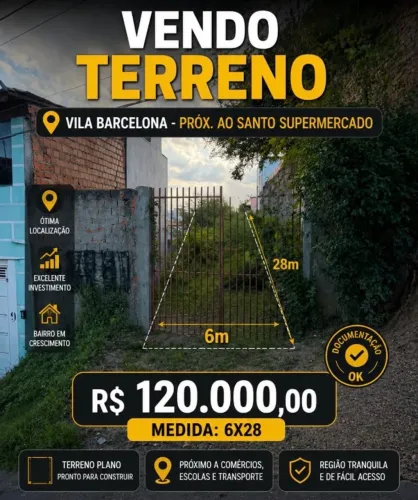 Terreno Barcelona (próx Santo supermercado)