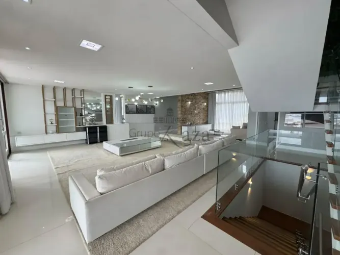 Casa em Condomínio - Reserva do Paratehy - Urbanova - 5 Dormitórios - 590m² - Porteira Fec