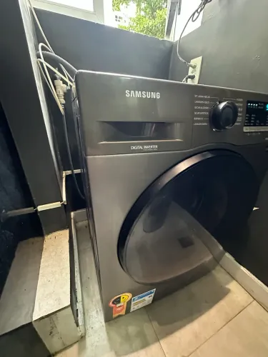 Lava e Seca Samsung WD11A com Ecobubble WD11A4453BX Inox Look 11/7kg