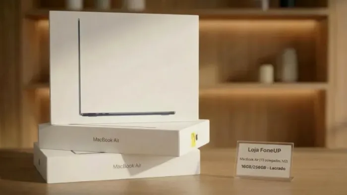 MacBook Air (13", M2) 16GB/256GB | Novo Lacrado | 1 ano de Garantia Apple