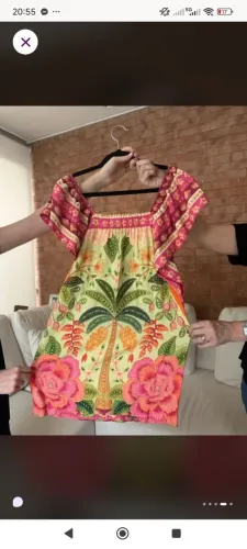 Vestido Farm Tam P mais veste M