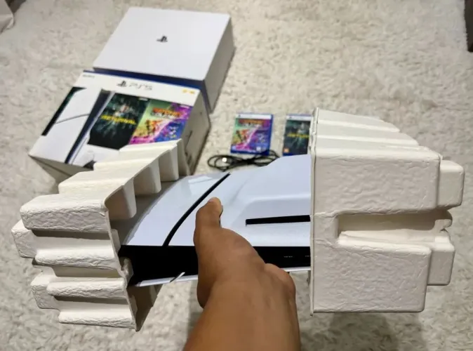 Ps5 slim com leitor