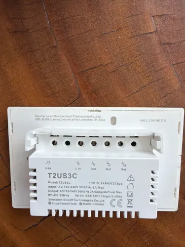 Sonoff t2us3c