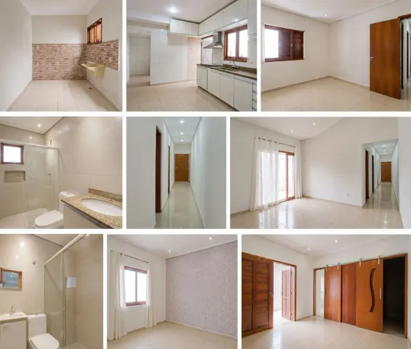 Linda casa térrea 4 qts. Estudo permuta.
