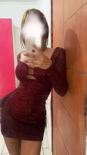 Vestido brilhoso Tamanho P