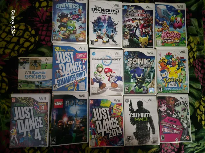 Lote jogos Nintendo wii todos com manuais