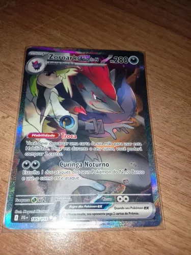 Zoroark EX do N (185/159) + Zoroark EX do N (189/159) Ambos Near Mint