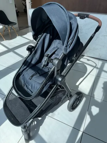 Carrinho + Bebê conforto - Maxi-Cosi, Carrinho de Bebê Anna³, Essential Graphite