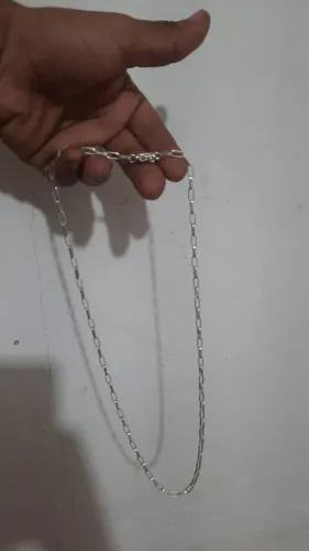 Vendo cordão de prata 750