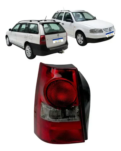 Lanterna Fumê Traseira Volkswagen Parati 2006 A 2013 Le Novo Esquerdo/motorista Esquerdo