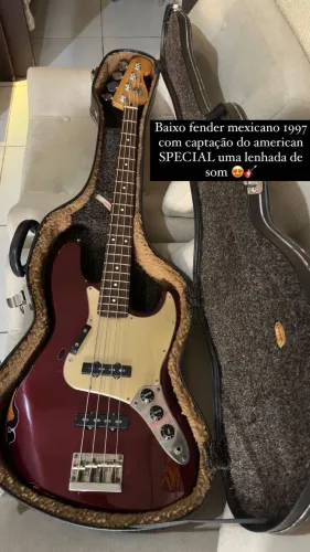 Fender Jazz Bass Mexicano 1997 - Timbre absurdo!
