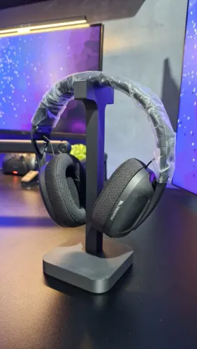 Headset Gamer SMAILWOLF L80 Preto (3 Modos / Sem Fio)