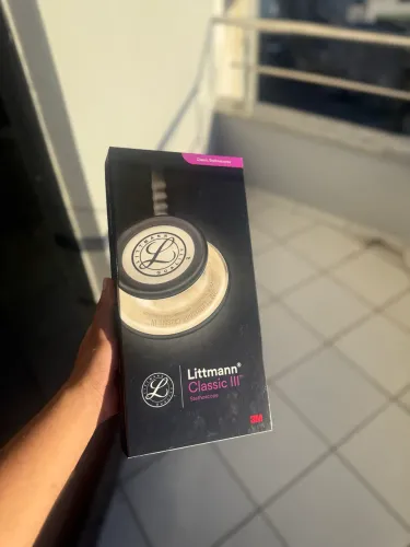 Estetoscópio 3M Classic III Black Edition 5803 Littmann Preto