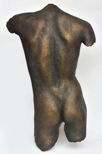 torso masculino em fibra para pendurar na parede