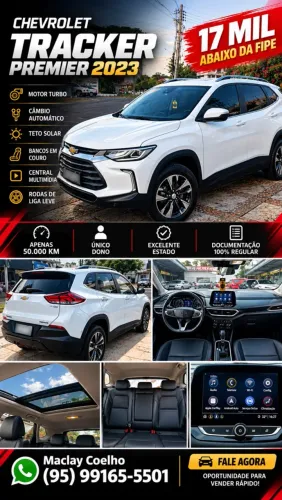 Chevrolet Tracker Premier 1.0 Turbo 12V Flex AUT 2023