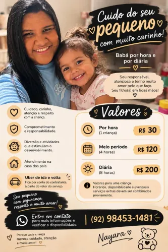 SUA BABÁ DE CONFIANÇA