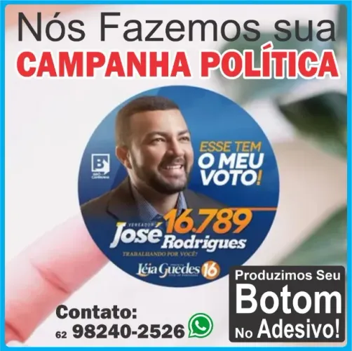 MATERIAIS GRÁFICOS CAMPANHA POLÍTICA. IMPRESSÃO E ARTE