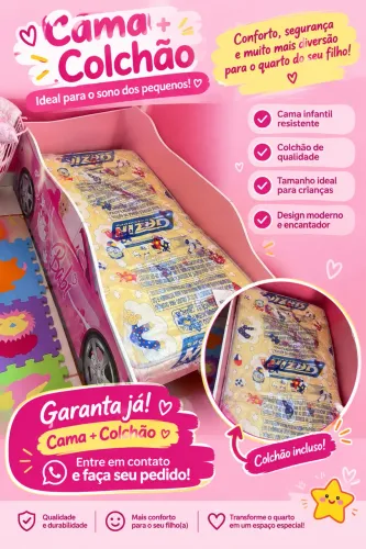 Vendo cama carrinho de bebe