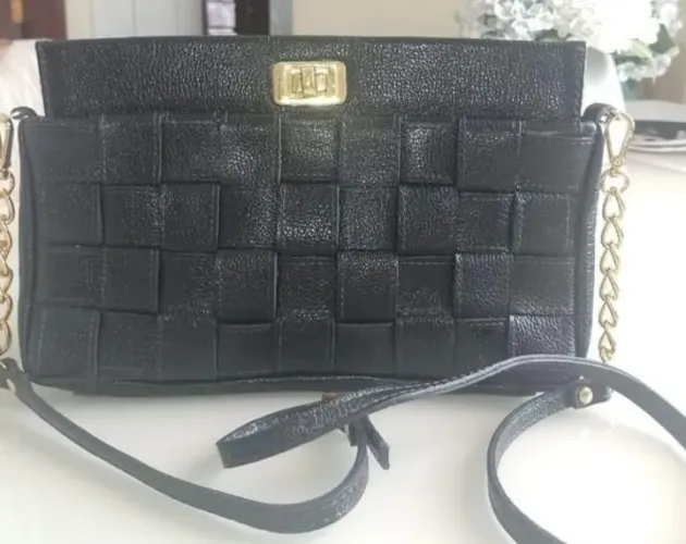 Bolsa da constance de couro 