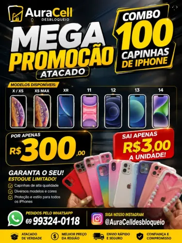 Super combo de capinhas iphone