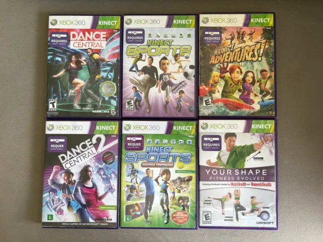 Jogos de Kinect para Xbox 360