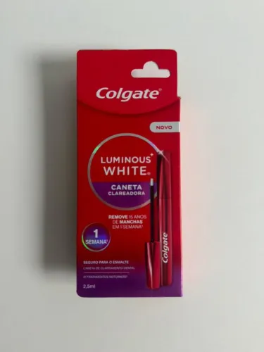 Caneta Clareadora Dental Colgate Luminous White Gloss 2.5 mL - Original e lacrada