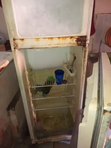 Vendo geladeira com as 2 portas quebrada mas estar funcionando