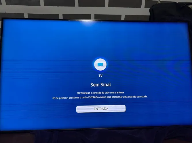 Tv Samsung QN50Q60TAG COM DEFEITO!