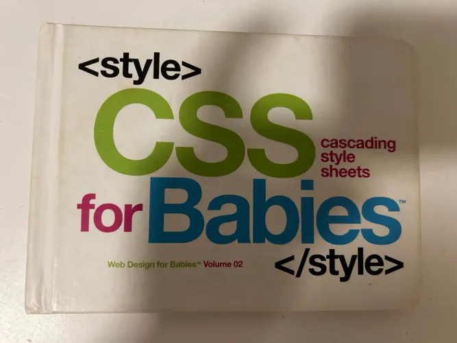 Livro infantil CSS for babies