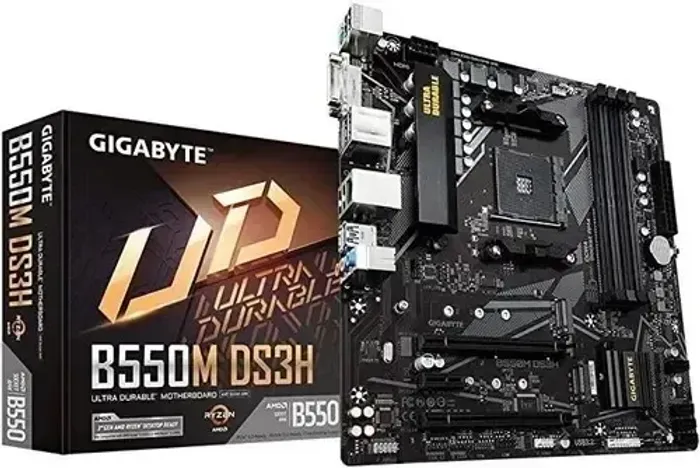 Placa mãe B550M DS3H Gigabyte (COM NF)