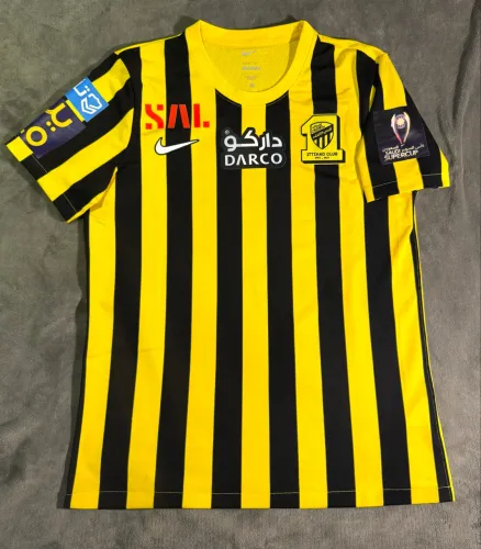 Camisa Al Ittihad 2023 - De jogo - Romarinho